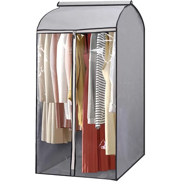 Portant vêtement housse Grande Capacité Transparent Premium – Image 2