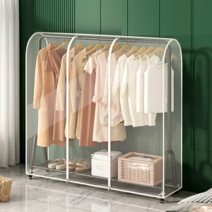 Portant vêtement housse protectrice transparente Grand Format XXL