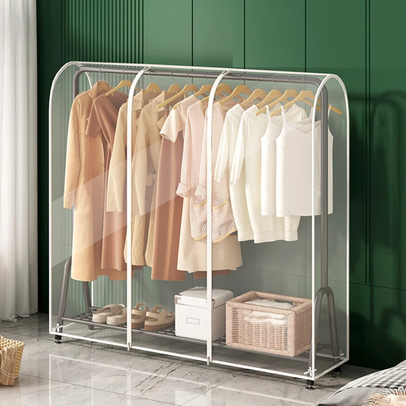 Portant vêtement housse protectrice transparente Grand Format XXL