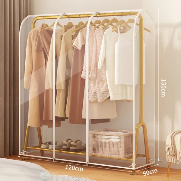 Portant vêtement housse protectrice transparente Grand Format XXL – Image 13