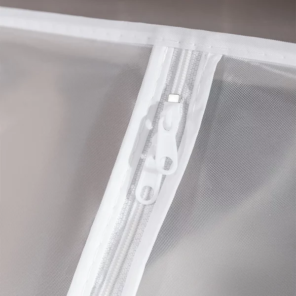 Portant vêtement housse transparent pour organisateur de placard – Image 10