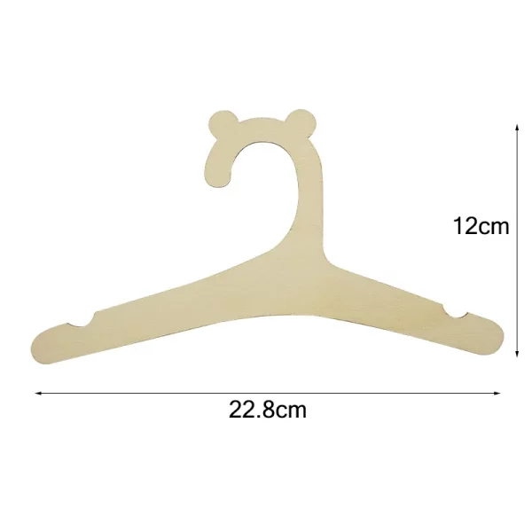 Ceintre en bois pour bébé avec motif animal – Image 4