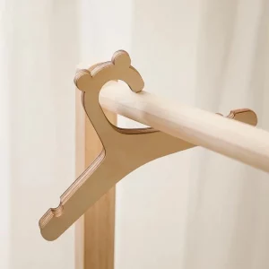 Ceintre en bois pour bébé avec motif animal