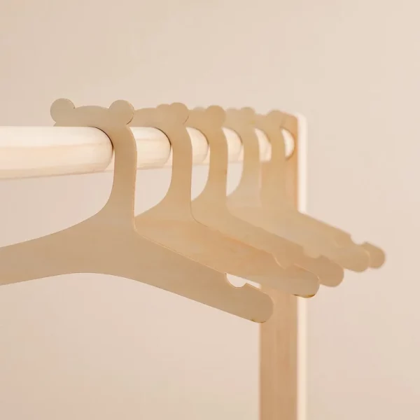 Ceintre en bois pour bébé avec motif animal