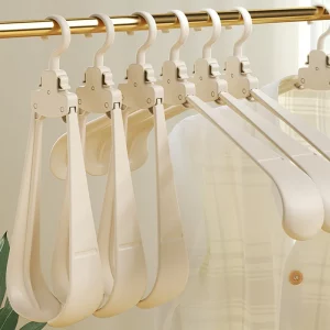 Cintre pliant multi-fonctionnel pour voyage