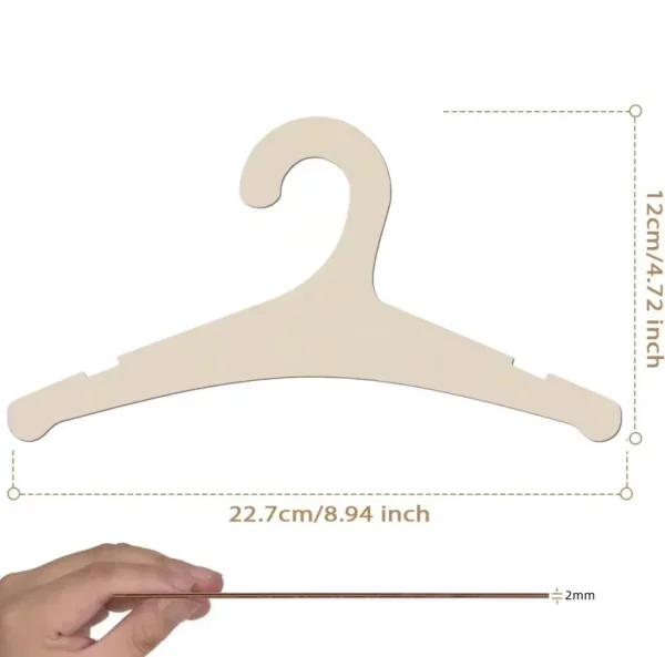 Cintres bois enfant personnalisés – pack de 10 – Image 7