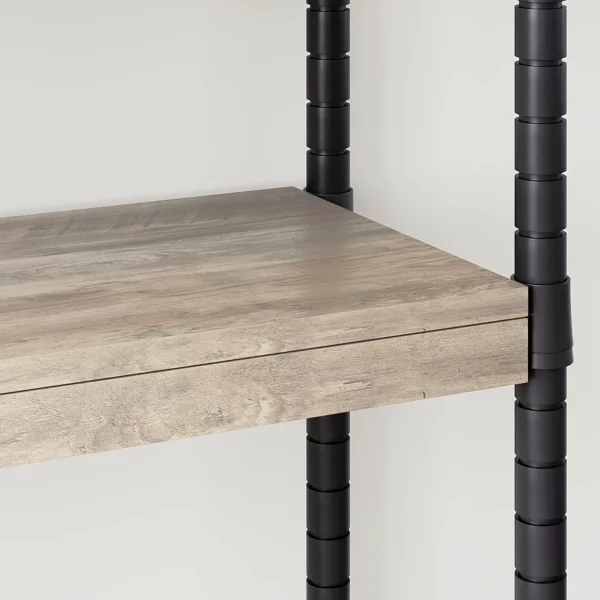 Portant vêtement salle de bain réglable multi-niveaux – Image 5
