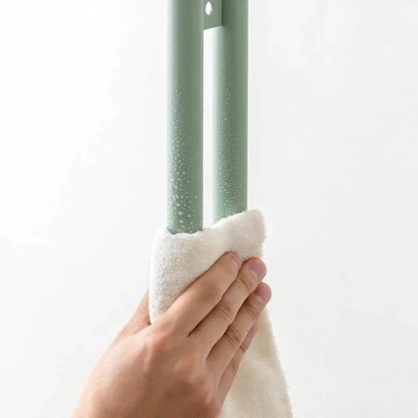 Portant vêtement roulette compact avec étagère de rangement – Image 4