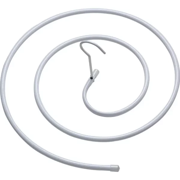 Cintre rond rotatif en métal pour draps et couvertures – Image 4