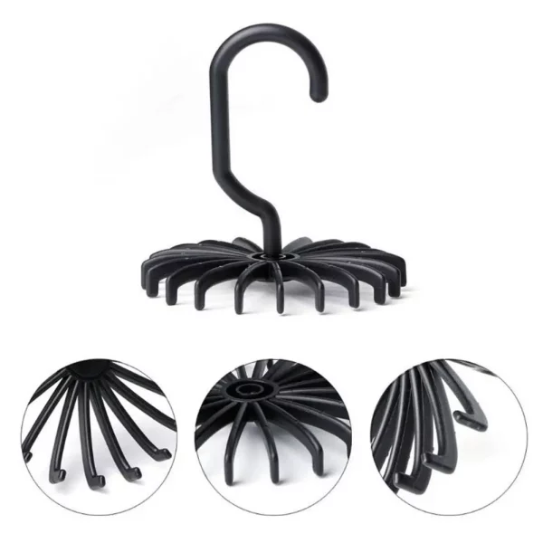 Cintre rotatif pour cravates et accessoires – Image 11